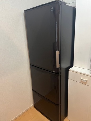 シャープ冷蔵庫350L sj-pw35c-t 2016年製 プラズマクラスター 自動製氷