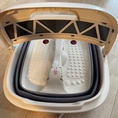 折り畳み式フットバスの画像