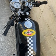 GN125h カフェレーサー　セパハンの画像