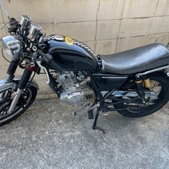 GN125h カフェレーサー　セパハンの画像