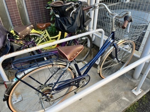 美品　27インチ　自転車