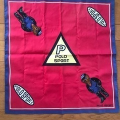 【値下げ】【未使用】ポロラルフローレンバンダナ