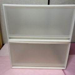 froq 収納ケース3つ、衣装ケース2つセットの画像