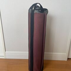 【中古】ヨガマット　アプリコットオレンジ　ケース付き　の画像