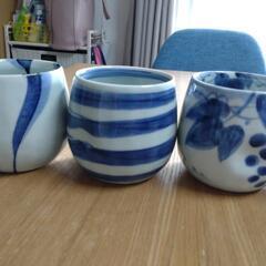 少し大きめの湯呑み５個セット(美品)の画像