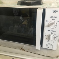 渡し予定あり　電子レンジ　無料