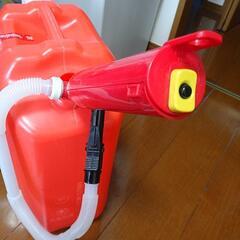 石油ストーブ＋灯油タンク＋電動給油ポンプセットの画像