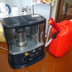石油ストーブ＋灯油タンク＋電動給油ポンプセット