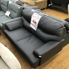 KO-56【ご来店頂ける方限定】2シーターソファ　黒