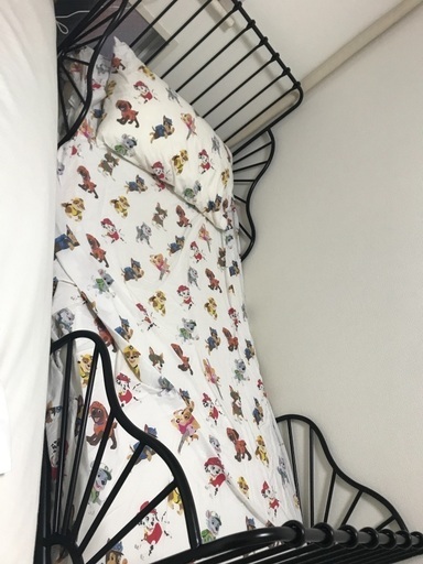 IKEA MINNEN 子ども用ベッド　ブラック