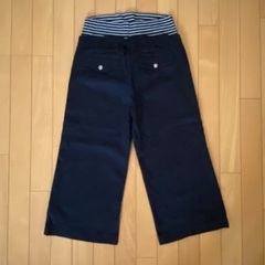 マタニティパンツ  紺色  Mサイズの画像