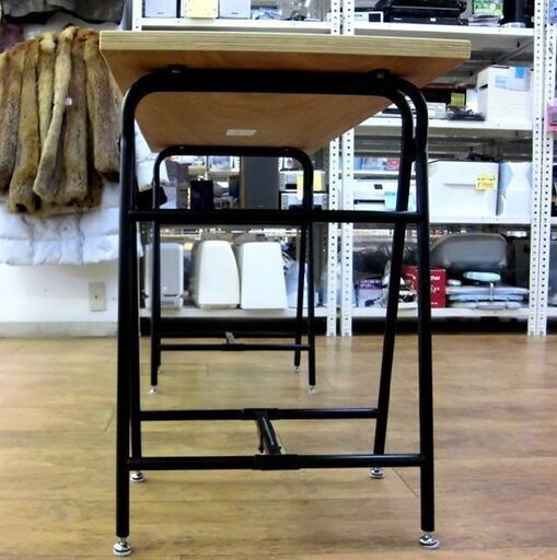 unico デスク アイアン インダストリアルデザイン 幅：約115cm ㈱ミサワ 家具 机 カウンター テーブル 札幌市 厚別区