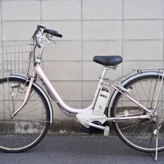 と*ぼ様 即決　楽ちん　ブリジストン 電動アシスト自転車 シルバー　直引き　名古 電動自転車 ブリヂストン アシスタ 26インチ シルバー 2024年