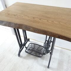 ※アンティーク※ FUKUSUKE足踏みミシン脚のテーブル　アイアン アンティーク※ FUKUSUKE足踏みミシン脚のテーブル アイアン あら