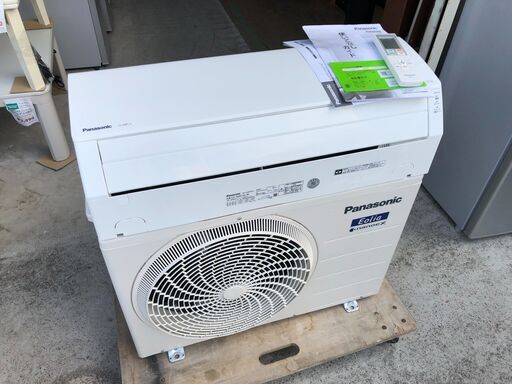 【動作保証あり】Panasonic Eolia 2018年 12畳用 ルームエアコン CS-368CJ2 電源200V【管理KR236】