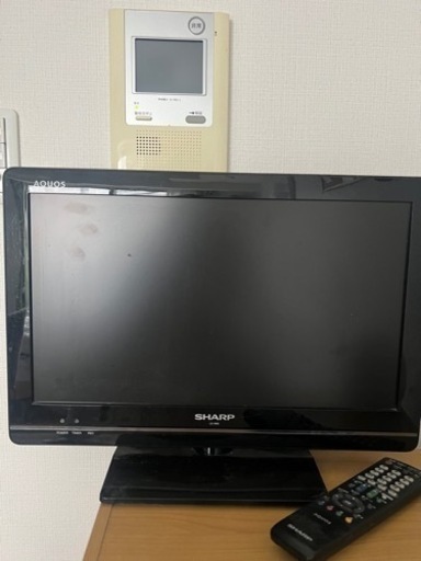 【受け渡し決定】SHARP 液晶テレビ LC-19K5(取りに来られる方のみ)
