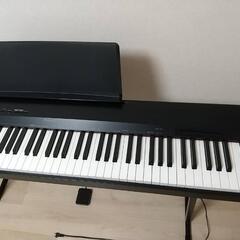 キャンセルにつき27日取引限定値下げ！[美品]CASIO 88鍵盤 電子ピアノ Privia PX-160BK ペダル・スタンド付の画像