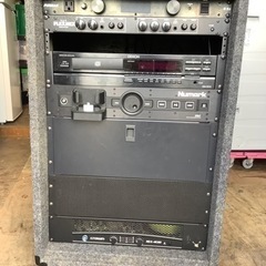 【引き取り限定難あり】 カラオケ他音響設備用アンプ・CDプレーヤ...