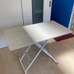 ガス圧昇降式テーブル(高さを調節できるテーブル)