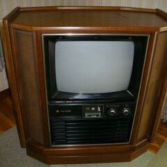 昭和レトロ　テレビ付き台
