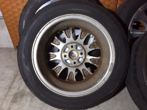 スバル純正アルミホイール ENKEI社製 15×6JJ 4/100 BRIDGESTONE NEXTRY EcoPia 185/55R