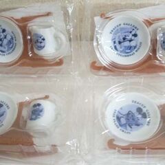 ビニール未開封★食玩 ディズニー ティーカップギャラリー 2004 全8種 計10個セット スタンド・空箱付 TOMY　カワイイ まとめて ☆ PayPay(ペイペイ)決済可能 ☆ 札幌市 豊平区 平岸の画像