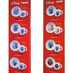 ビニール未開封★食玩 ディズニー ティーカップギャラリー 2004 全8種 計10個セット スタンド・空箱付 TOMY　カワイイ まとめて ☆ PayPay(ペイペイ)決済可能 ☆ 札幌市 豊平区 平岸の画像