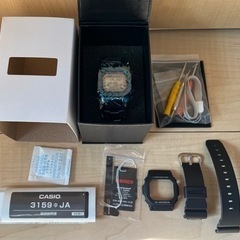 CASIO G-SHOCK GW-M5610U-1CJF ブルー フルメタル カスタム 電波ソーラー GW-M5610の画像