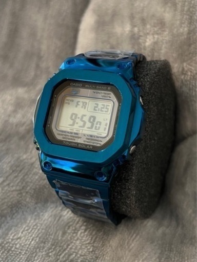 CASIO G-SHOCK GW-M5610U-1CJF ブルー フルメタル カスタム 電波ソーラー GW-M5610