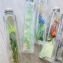 ハーバリウム風インテリアの画像