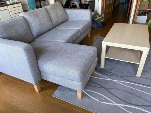 イケア　ソファ、テーブルセット