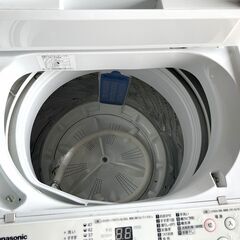 極美品 パナソニック 全自動洗濯機 NA-F50BE5 5.0kg 2017年製 ホワイト 新生活 一人暮らしに！家電 Bの画像