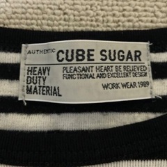 【3/19まで】CUBE SUGAR ボーダー 長袖 Tシャツの画像