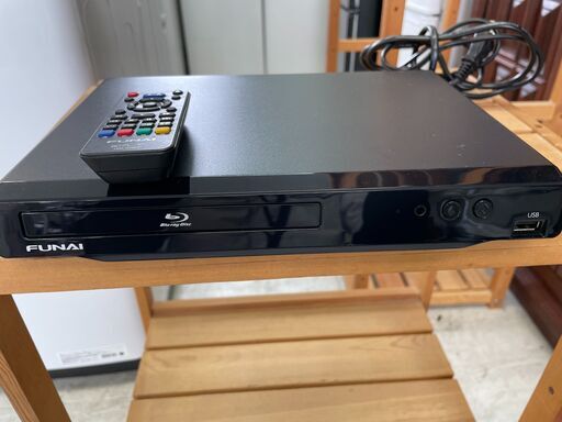 フナイブルーレイDVDプレーヤー　HDMI　USBメモリー　2020年製