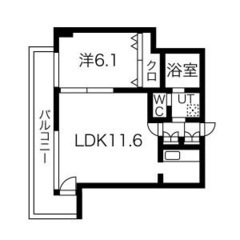 敷金・礼金ゼロ!★駅チカ★成約特典あり! アルファスクエア南4条東503 札幌市中央区南四条東４丁目7-1  札幌ホームプラスリサイクル 白石区 - 札幌市