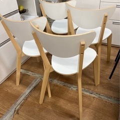 イケア ノールドミーラ チェア 4脚セット 中古