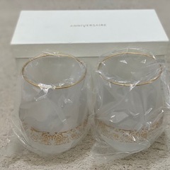 新品未使用　アニヴェルセル　ロゼ　ペアグラス
