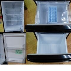 冷蔵庫 146L 2018年製 2ドア 三菱 MR-P15C-B 100Lクラス ブラック/黒色 MITSUBISHI 札幌市 清田区 平岡の画像