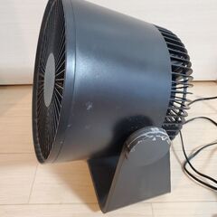 無印良品　サーキュレーター　黒の画像