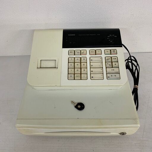 【CASIO】 カシオ レジスター 小型ドロア 会計機 店舗用 110ER