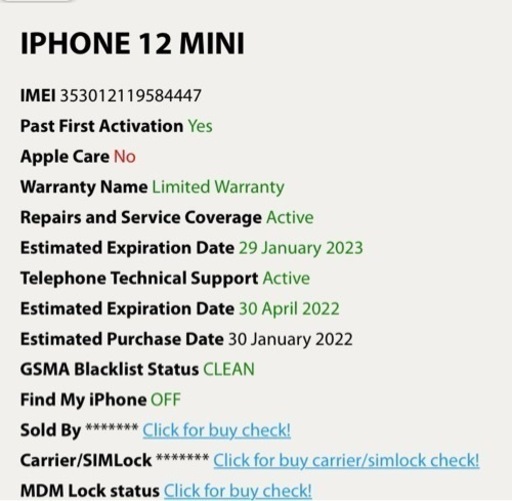 iPhone 12 mini 