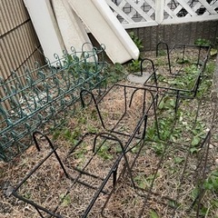 【取引終了】手摺にかけるプランター置き