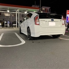 終了。プリウス30後期　車検1年以上有り　ダウンサス付きの画像