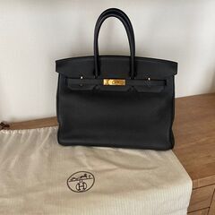 【正規店リペア保証書付】エルメス　バーキン３５　ゴールド金具　□G　トゴ