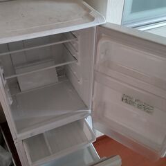 【受け渡し予定者決定】2ドア冷蔵庫　差し上げますの画像