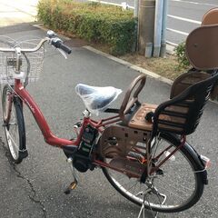 地域限定送料無料 ヤマハ パス ラフィーニ 三人乗り 子供乗せ 新基準