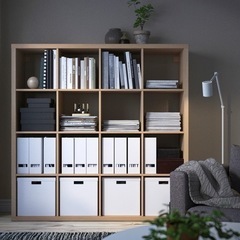 お値引き！IKEA KALLAXカラックス／シェルフユニット ホ...