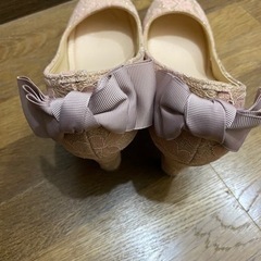 etre en extase  レースリボンパンプスの画像