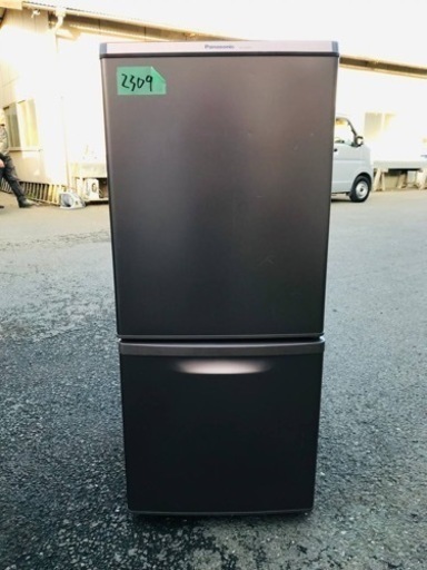 2309番 Panasonic✨ノンフロン冷凍冷蔵庫✨NR-B148W-T‼️