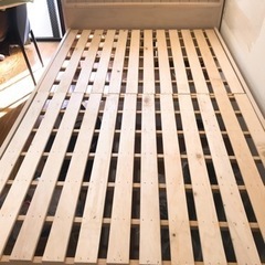 【決めました】ニトリ　セミダブルベット　0円